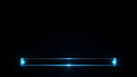 Business Lower Third Light Blue Stock Footage 95977363