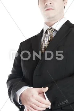 Business man bust Stock Photos
