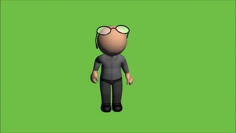 Business Man Dance Stock Footage 103087826