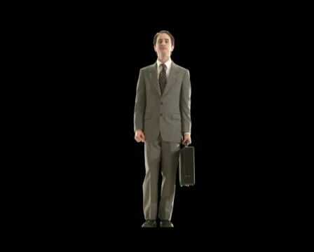 Business Man Dancing Stock Footage 754212