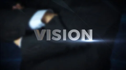 Business man Globalization and vision concept Stock Footage 85326461