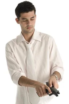 Business Man Gone Mad Stock Photos