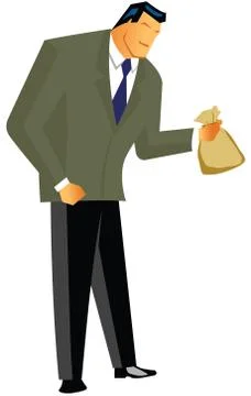 Business man Stock Illustration