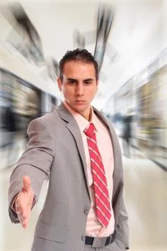 Business man posing Stock Photos