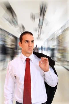Business man posing Stock Photos