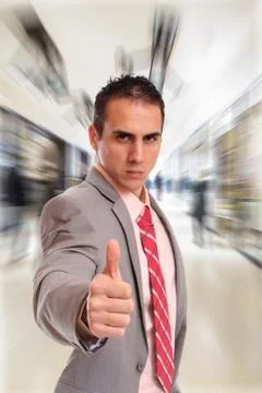 Business man posing Stock Photos
