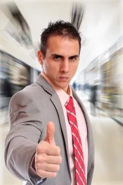 Business man posing Stock-Fotos