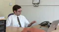 Business man receives a call HD Footage
