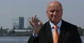 Business Man Successful Investor Portrait Smiling Good Job Hand Sign Gesture 4k or 4k+ Resolution