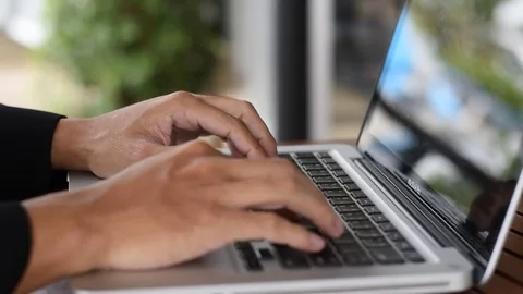 Business man use computer Stock Footage 70976555