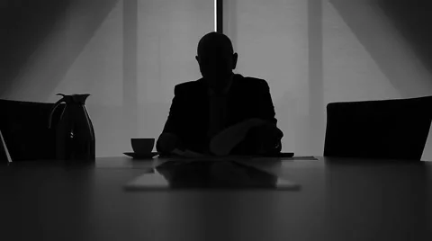 Business Man Working Stock Footage 65151099