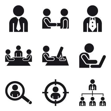 Business man working 스톡 일러스트