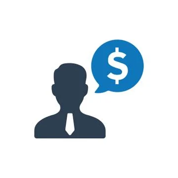 Business Manager Icon Stock Illustration