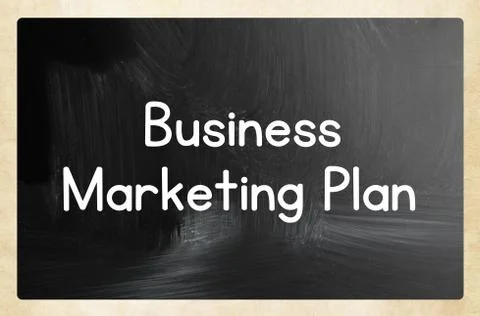 Business marketing plan Stock Illustration