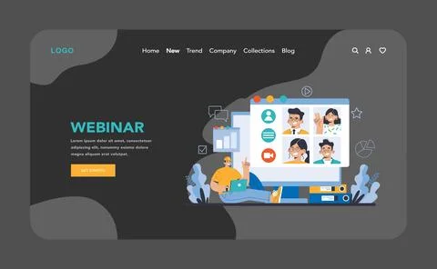 Business meeting concept. Flat vector illustration. 스톡 일러스트