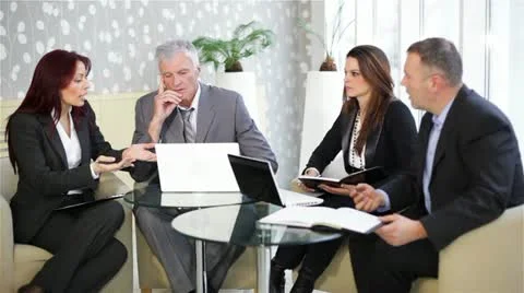 Business meeting Stock Footage 24634623