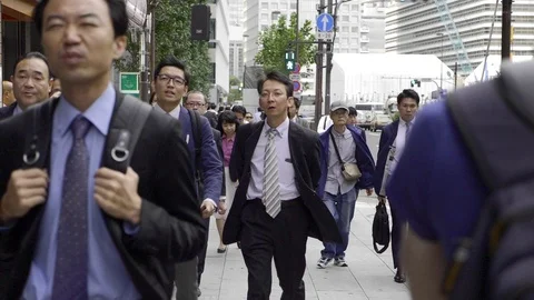 Business Men in Suits Stock Footage 98910089