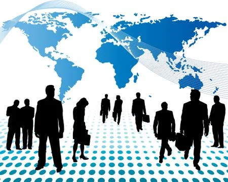 Business metaphor Stock Illustration