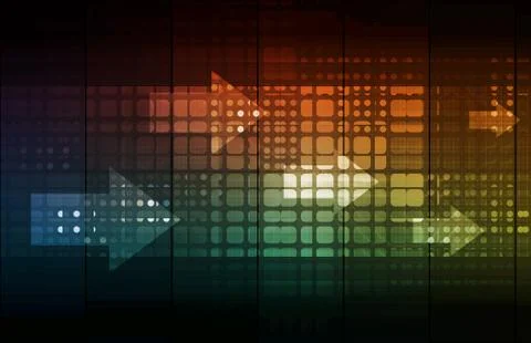 Business mobility Illustrazione stock