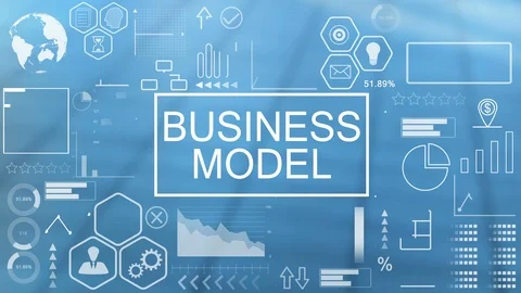 Business Model, Animated Typography Stock Footage 116358954
