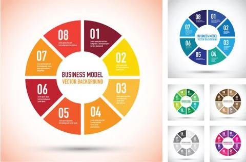 Business model Stock Illustration