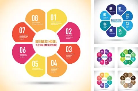 Business model Illustrazione stock