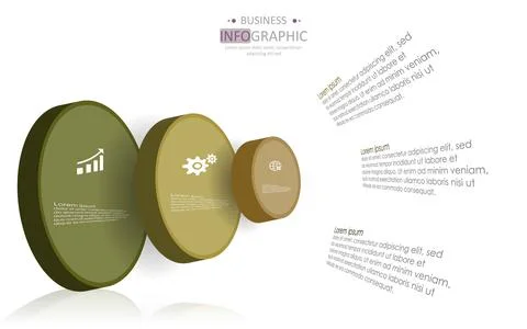 Business modern design elements Stock Illustration