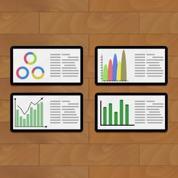 Business modern presentation Stock Illustration