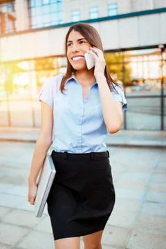 Business On The Move Stock Photos