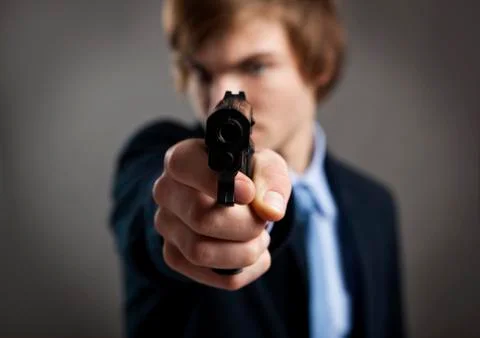Business murder Stock Photos