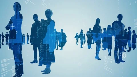 Business network concept. Data analysis. Management strategy. Teamwork. Partners Stock Footage 159648367