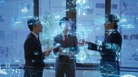 Business network concept. Group of businessperson. Teamwork. Human resources. Stock Footage 138187953