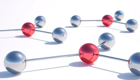 Business network as graphics element - Illustration Stock Illustration