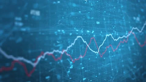 Business network graphs with digital data 스톡 동영상 228736256