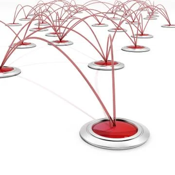 Business network or connection concept 스톡 일러스트