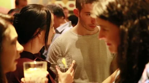 Business networking event Stock Footage 40899198