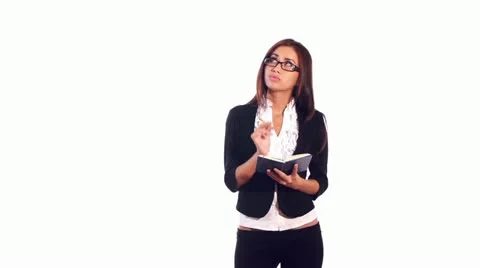 Business note Stock Footage 11968257