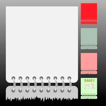 Business notebook 스톡 일러스트