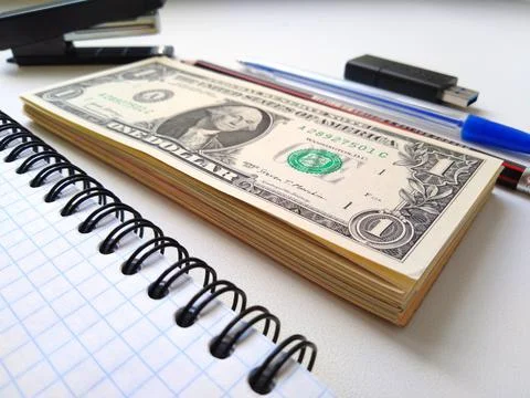 Business notebook Stock Photos