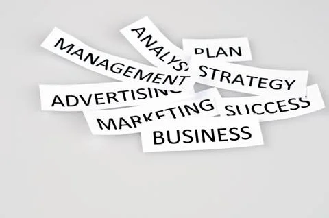 Business notes Stock Photos