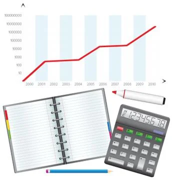 Business objects Stock Illustration