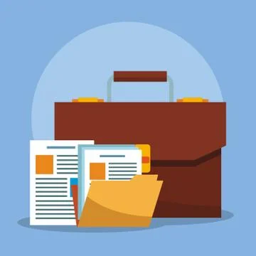 Business office element Stockillustratie