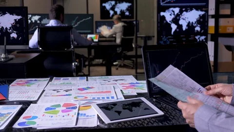 Business Office  Stock-Footage 129248042