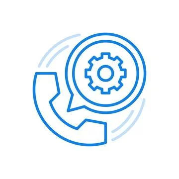 Business optimization consultation icon vector. Remote promotion of marketing 스톡 일러스트