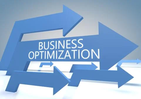 Business Optimization Illustrazione stock