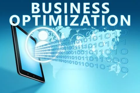 Business Optimization Illustrazione stock