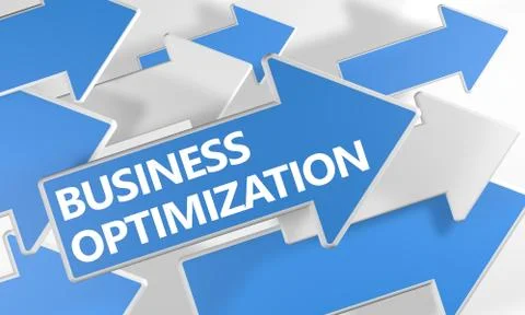 Business Optimization Illustrazione stock