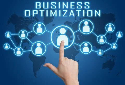 Business Optimization Illustrazione stock