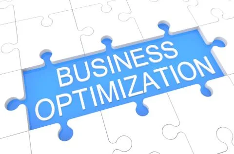 Business Optimization Illustrazione stock