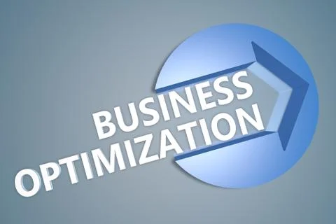 Business Optimization Stockillustratie